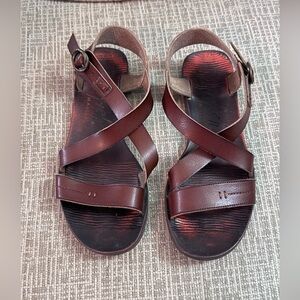 Blowfish Brown Strappy Sandals